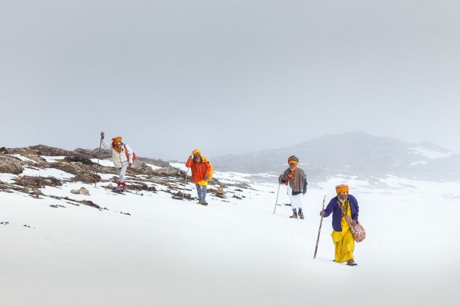 Паломничество Садху. Озеро Госайкунда